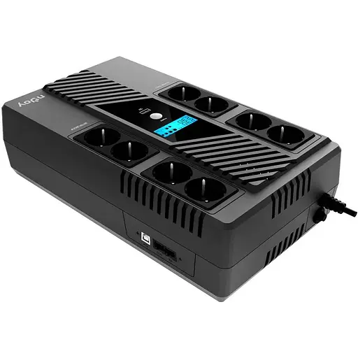 Источник бесперебойного питания NJOY Token 800 (UPCSBLS680TTOAZ01B) - фото 3