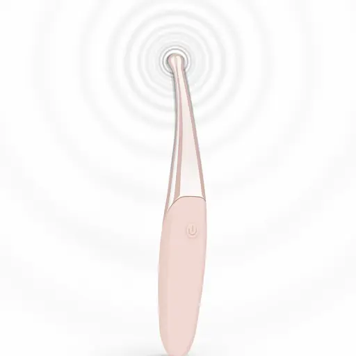 Вібратор для клітора Senzi, 14.7 см (світло-рожевий) - фото 1