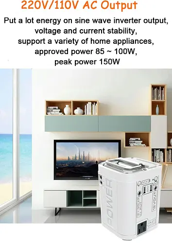 Портативная электростанция Jump starter P01 Power station внешний аккумулятор - фото 6