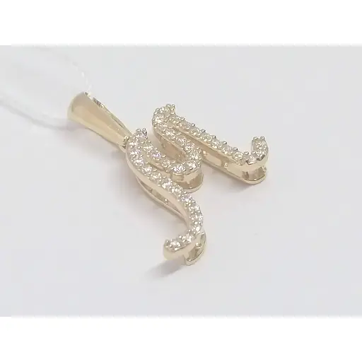 Золотая подвеска Favoritum с фианитами. 311579_М - фото 2