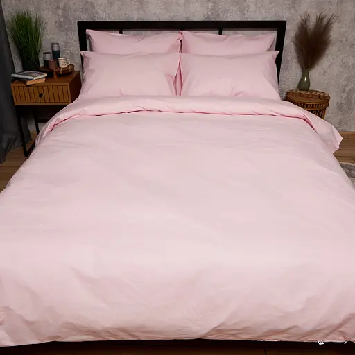 Комплект постільної білизни Moon&Star Бязь Gold Люкс Pastel Kiss King Size 220x240 наволочки 2х70х70 - фото 2