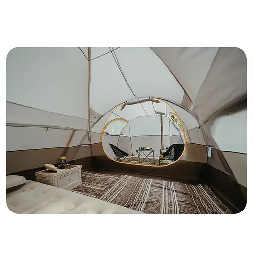 Намет шестимісний Naturehike KOTA 6 CNK2450WS031 75D Світло-коричневий - фото 2