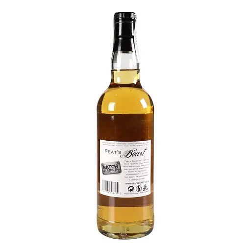 Виски Peat's Beast Cask Strength Single Malt Scotch Whisky 52.1% 0.7 л в тубусе - фото 7