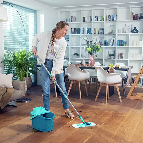 Комплект для прибирання Leifheit Combi M Evo Відро зі шваброю (55510) - фото 6