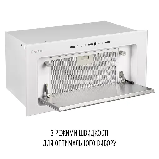 Вытяжка полновстраиваемая PERFELLI DESIGN VISION 6 BIANCO SILENZIO - фото 10