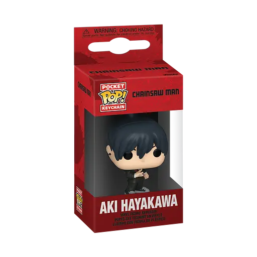 Фігурка брелок Funko Pop Людина бензопила Акі Хаякава Chainsaw Man Aki Hayakawa 4 см FP CM A142 - фото 3