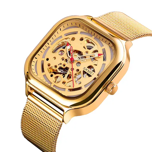 Наручний годинник чоловічий 9184GD Gold Skmei acs0029877 - фото 2