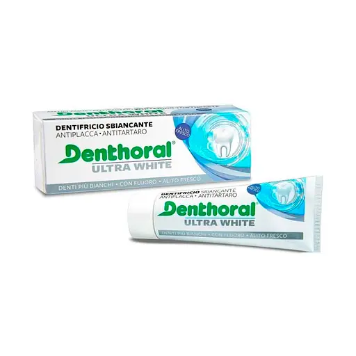 Зубна паста Ультра відбілювання Denthoral Dentifricio Total Protection 75 мл