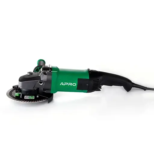 Болгарка шлифовальная угловая (УШМ) Apro 180/2300 ПРМ - фото 3