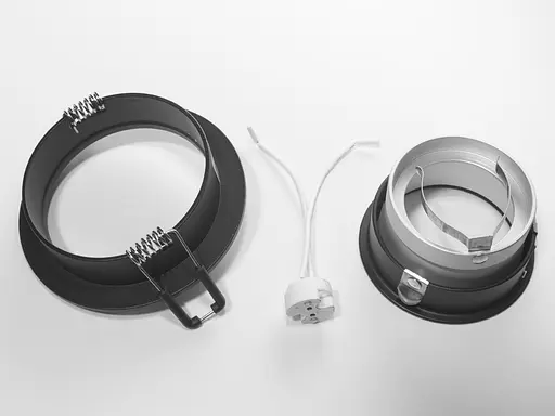 Мінімалістичний, елегантний точковий світильник серія "Аluminium", чорного - фото 3