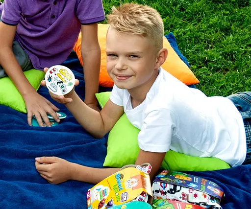 Дитяча настільна гра в мішечку "Хлоп! Хвать!" VT8077-13, 56 карток - фото 5