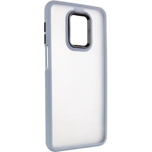 Чохол TPU+PC Lyon Frosted для Xiaomi Redmi Note 9s / Note 9 Pro / Note 9 Pro Max Sierra Blue - фото 1