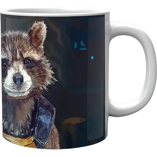 Кружка GeekLand Вартові Галактики Guardians of the Galaxy Ракета GG.02.010 - фото 1