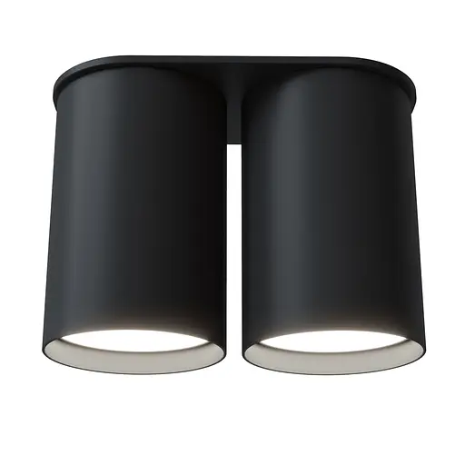 Точечный спот BP двойной NEW PikArt арт. 27929 Черный - фото 1