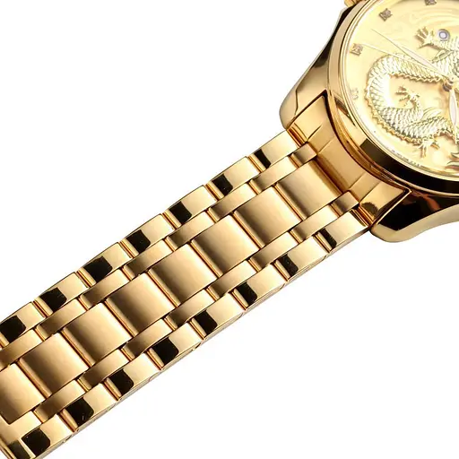 Наручний годинник Skmei 9193 Gold Gold, 9193GDGD (18394) - фото 3