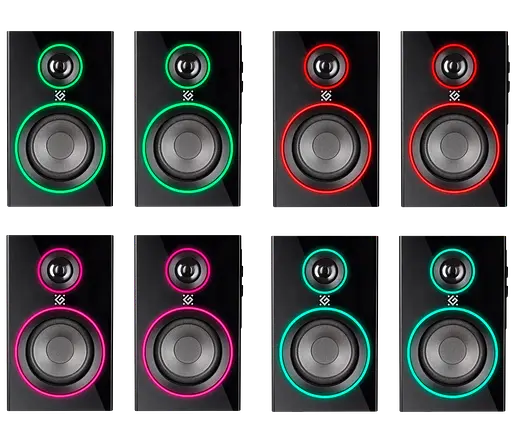 Акустика Defender 2.0 Solar 12BT, 230В Black (65712) (7062983) - фото 3