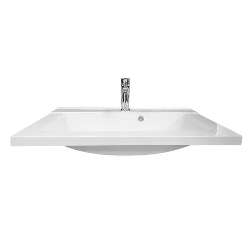 Раковина Adamant умивальник QUANTO штучний камінь прямокутна - фото 5