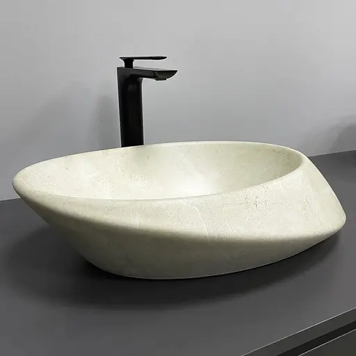 Умивальник VBI Rotello ivory matt накладний VBI-017102 - фото 2