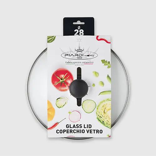 Кришка скляна Piardi Home CARDED 24см (COPV24ACCFAS) - фото 2