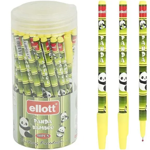 Ручка шариковая "Luva panda" Ellott ET818T, синяя - фото 1