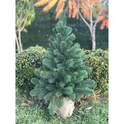 Ялинка Hvoya Premium лита в мішковині 70 см зелена - фото 5