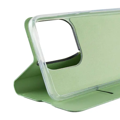 Кожаный чехол-книга GETMAN Elegant (PU) для Tecno Spark Go 2023 Мятный - фото 5