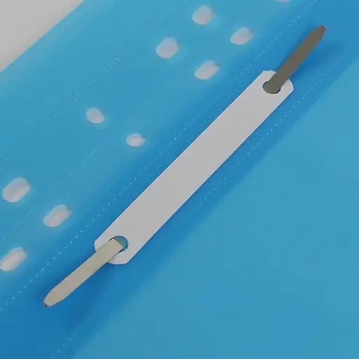 Папка-швидкозшивач E31510-11 Economix з прозорим верхом А4 з перфорацією глянець, блакитний (4044572315311) - фото 3