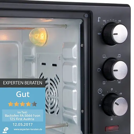 Духовка First FA-5044-1 35 л конвекция черная - фото 5