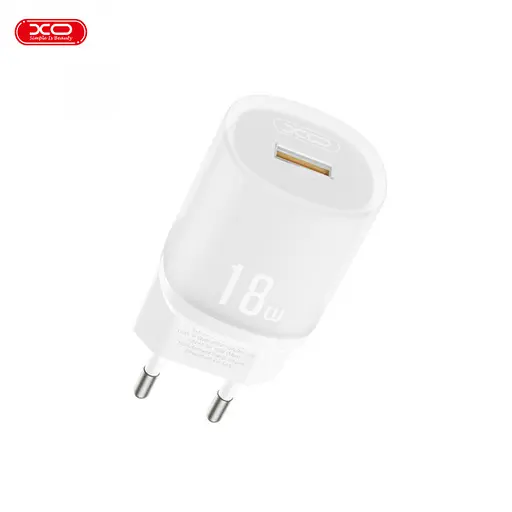 Зарядний пристрій адаптер живлення мікро XO L157 18 W 1 USB-A блок білий - фото 4
