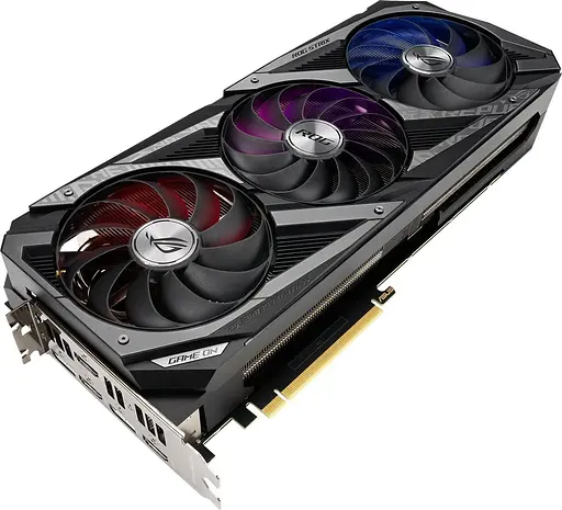 Відеокарта ASUS RTX 3070 8GB Strix Gaming (ROG-STRIX-RTX3070-8G-GAMING) (GDDR6, 256 bit, PCI-E v4.0 x16) Б/в - фото 3