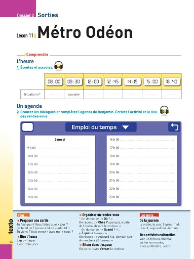 Texto. Niveau 1. Cahier d'activites + CD audio - фото 10