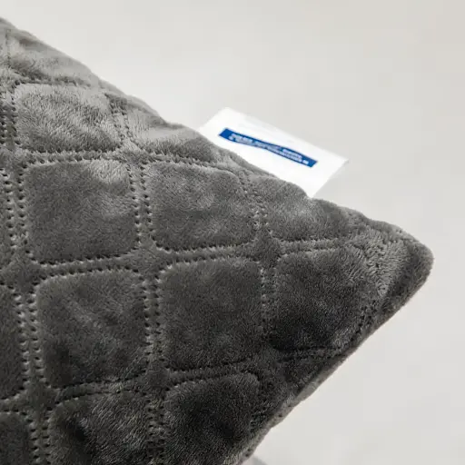 Подушка декоративна ТЕП Velour Сіра 50 x 70 см (3-00435_10059) - фото 4