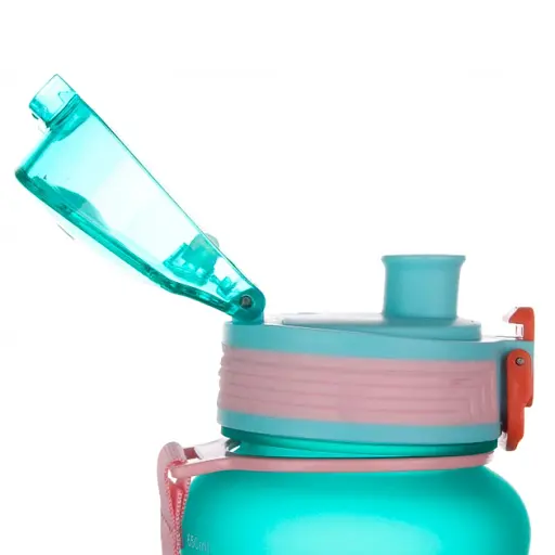 Пляшка для води LaPrida бірюзова 650 мл Sport замок на кришці (67-4216) - фото 3