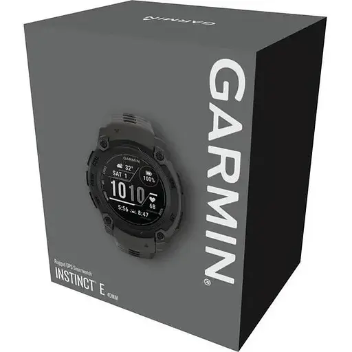 Смарт-часы Garmin Instinct E 40mm Black with Charcoal Band 010-02932-00 - фото 7