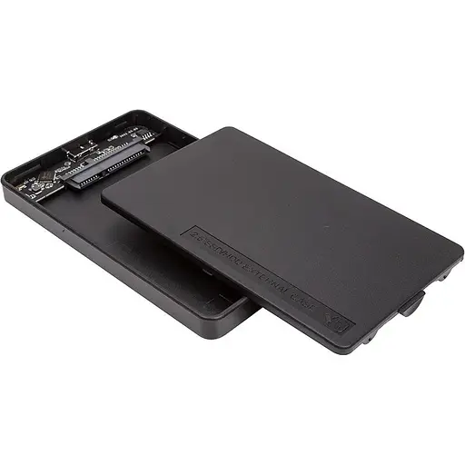 Зовнішня кишеня для HDD PowerPlant 2.5" SATA to USB 3.0 Black (HC380213) [118481] - фото 4