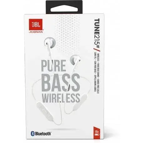 Навушники з мікрофоном JBL T215BT White JBLT215BTWHT - фото 6