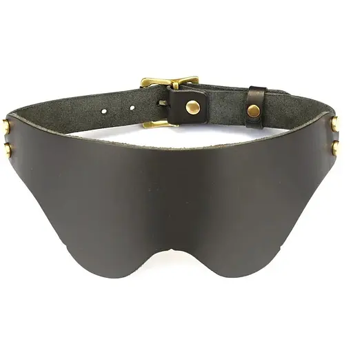 Шкіряна маска на очі Liebe Seele Samurai Blindfold