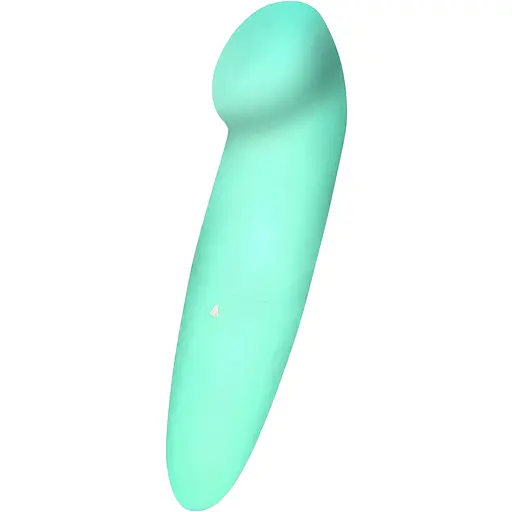 Вибратор Passion Zhengly со скошенной головкой мятный (4821002029525)