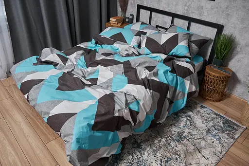 Пододеяльник Moon&Star Бязь Gold Люкс Dodger King Size 220x240 см - фото 5