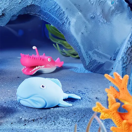 Стретч-іграшка Sbabam у вигляді тварини "Підводні володарі Море та безодня" 15/CN22 іграшка-сюрприз - фото 6