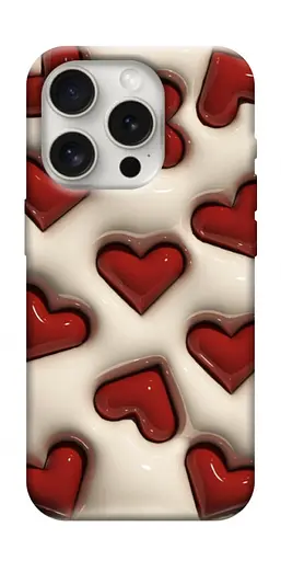 TPU чохол Випуклі серця - фото 1