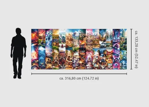 Пазл Trefl Бесконечная коллекция: Развитие планеты 21000 эл. (81040) - фото 6