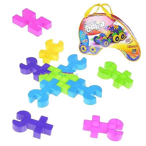 Конструктор с крупными деталями «Мастер Тошка» 80037UNK, 220 запчастей - фото 2