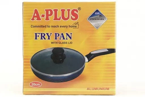 Универсальная сковорода A-Plus 20 см антипригарная с мраморным покрытием с жаркой крышкой - фото 3