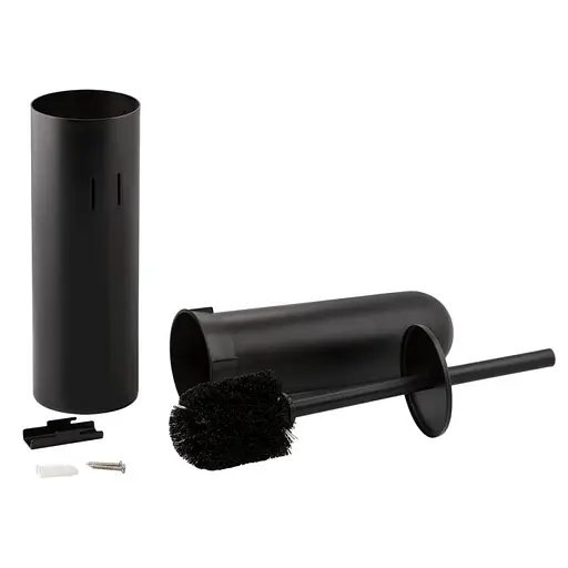 Йоржик для унітазу Qtap Liberty BLM 1150, Чорний матовий - фото 3