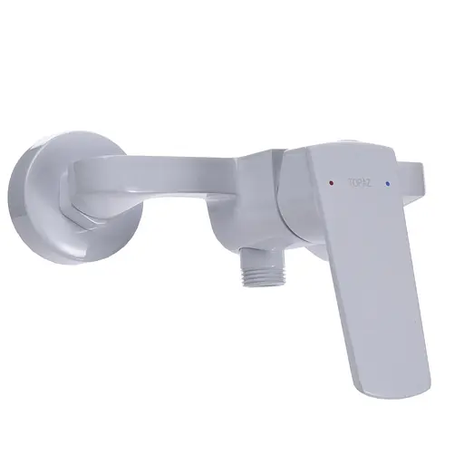 Змішувач для душа Topaz Lexi TL 21701-H57-W Білий - фото 3