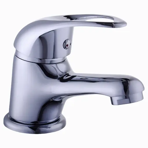 Змішувач для умивальника EcoMix Elit EM-101 WH Хром - фото 1