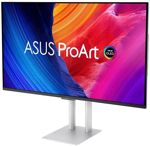Монитор 31.5" ASUS ProArt PA32UCDM Silver Black UHD OLED 240Hz (90LM03HE-B01K70) - фото 3