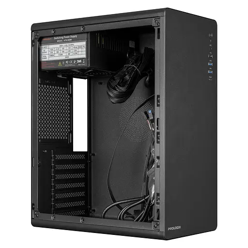 Корпус Prologix E127 500W Black - фото 2