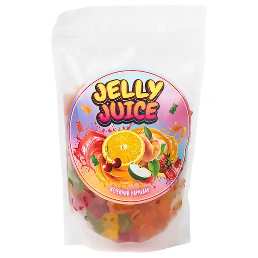 Желейний мармелад Jelly Juice Funny Bears Мультифруктовий з натуральним соком 300 г